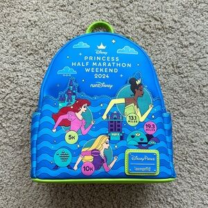 Loungefly RunDisney 2024 Disney Princess Half Marathon Weekend Backpack
